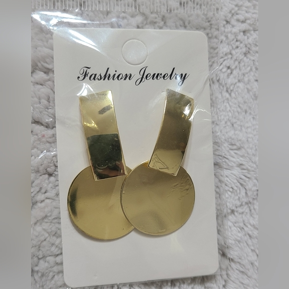 Two pairs of gold earrings - Picture 2 of 4